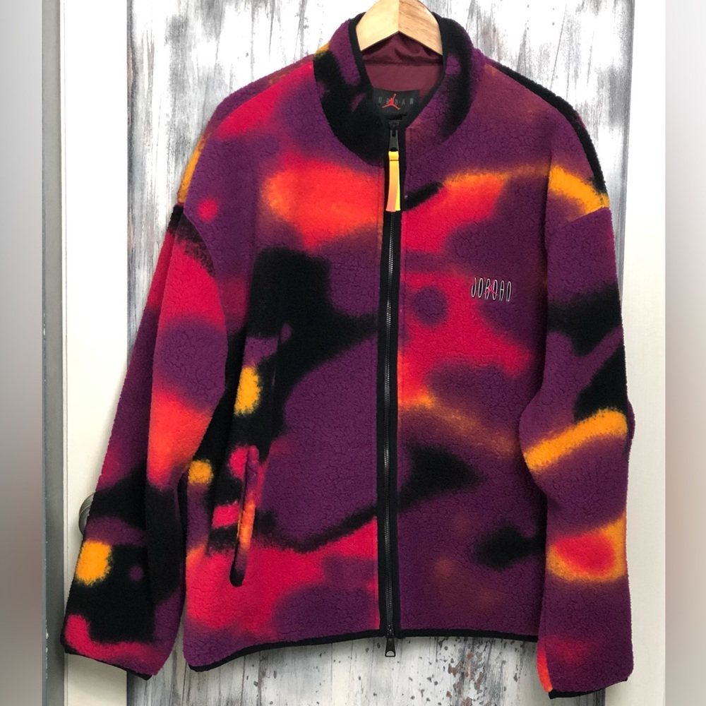 Air Jordan Flight MVP Fleece Sherpa Winter Jacket DV1611-705 Size: XL - Picture 1 of 8